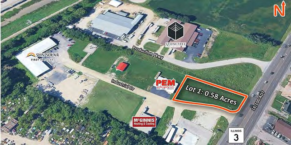 Primary Photo Of Industrial Dr, Cahokia Land For Sale