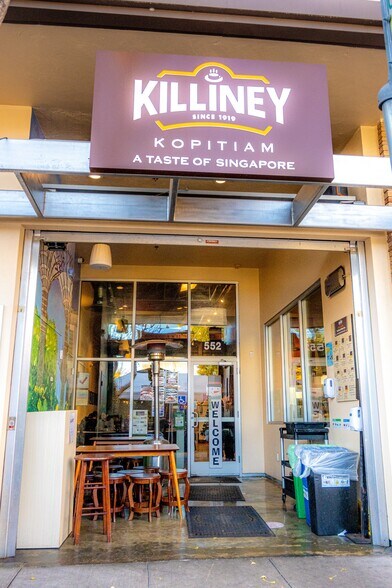 More Photos Of 550-552 Waverley St, Palo Alto Restaurant For Lease