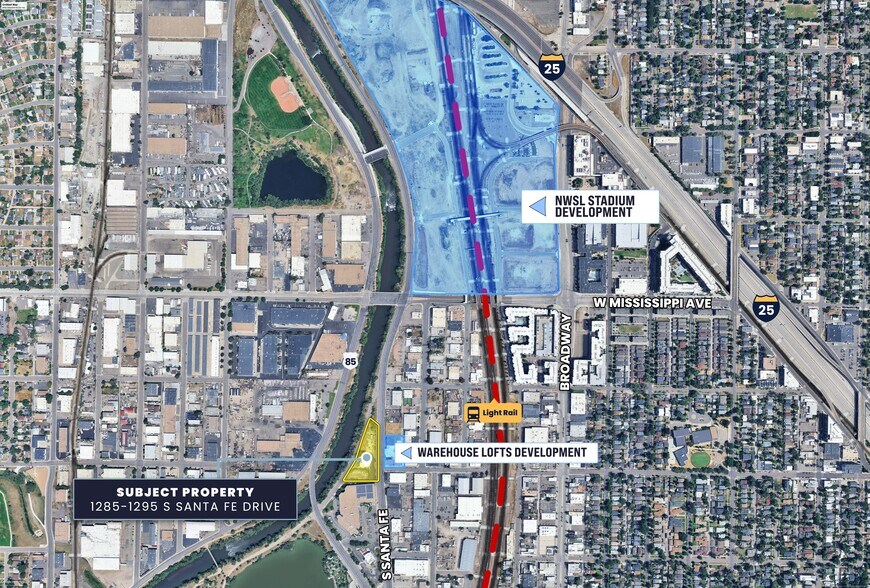 More Photos Of 1285-1295 S Santa Fe Dr, Denver Land For Sale