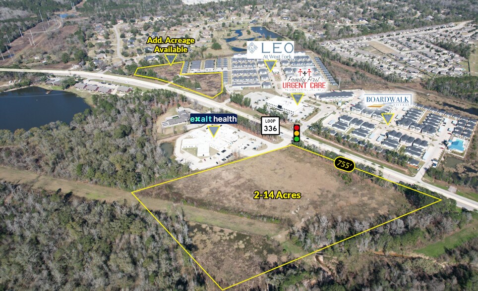 Primary Photo Of South S Loop 336 W, Conroe Land For Sale