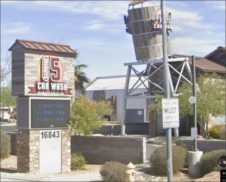 Primary Photo Of 16843 N 43rd Ave, Phoenix Carwash For Sale