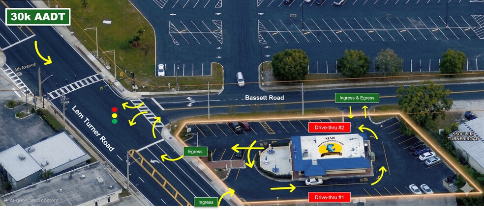 More Photos Of 9343 Lem Turner Rd, Jacksonville Fast Food For Sale