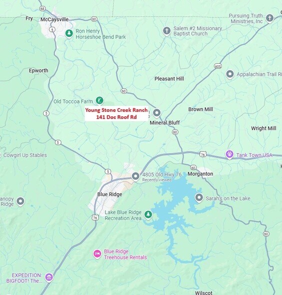 More Photos Of 141 Doc Roof Rd, Mineral Bluff Land For Sale