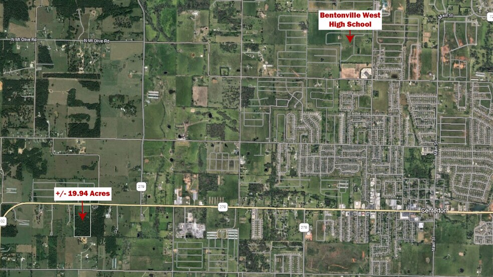 More Photos Of 13675 W Highway 102, Centerton Land For Sale