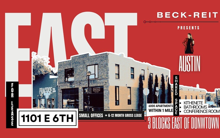 More Photos Of 1101 E 6th St, Austin Loft Creative Space For Lease