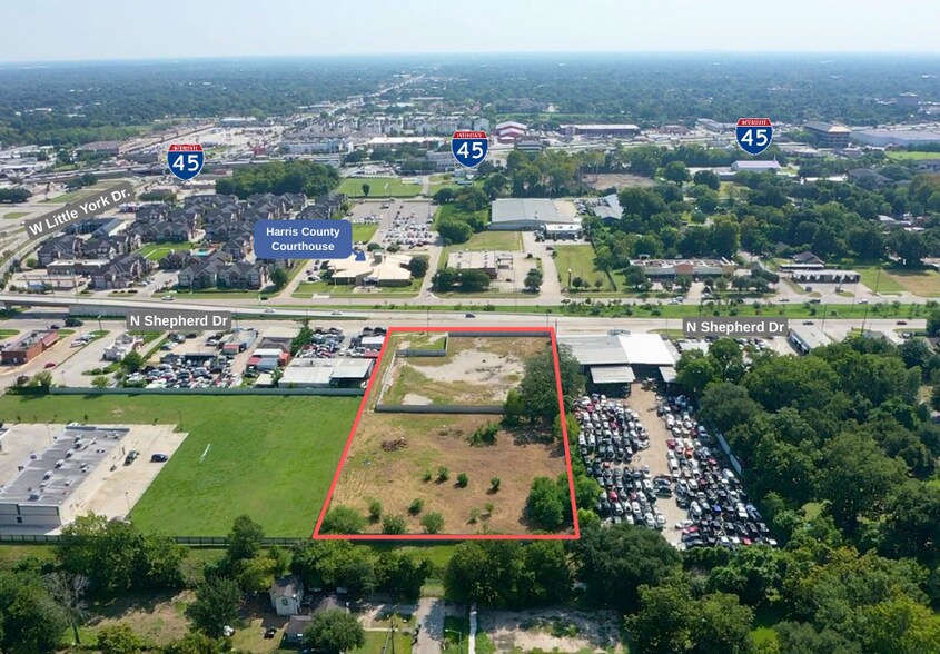 Primary Photo Of 7301 N Shepherd Dr, Houston Land For Sale