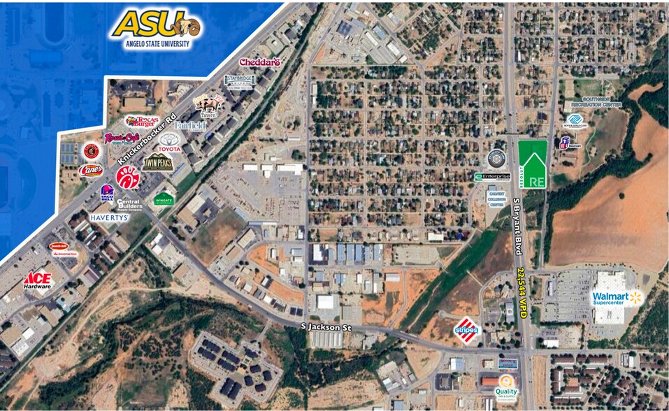 More Photos Of 2918 S Bryant Blvd, San Angelo General Retail For Lease