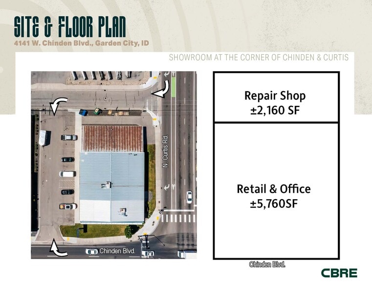 More Photos Of 4141 W Chinden Blvd, Garden City Freestanding For Lease