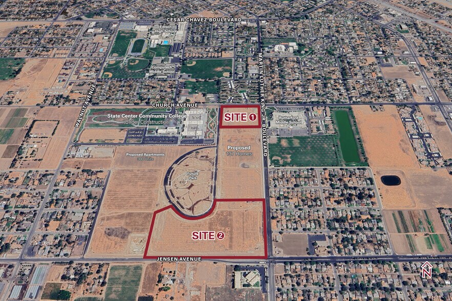 More Photos Of E Martin Luther King Blvd @ E Church Avenue, Fresno General Retail For Lease