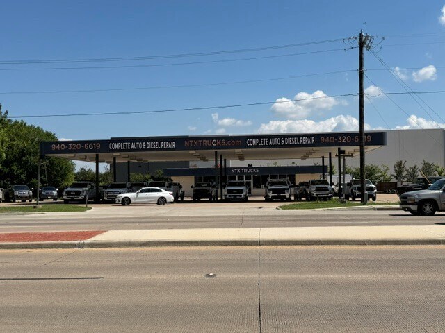 Primary Photo Of 3430 E University Dr, Denton Service Station For Lease