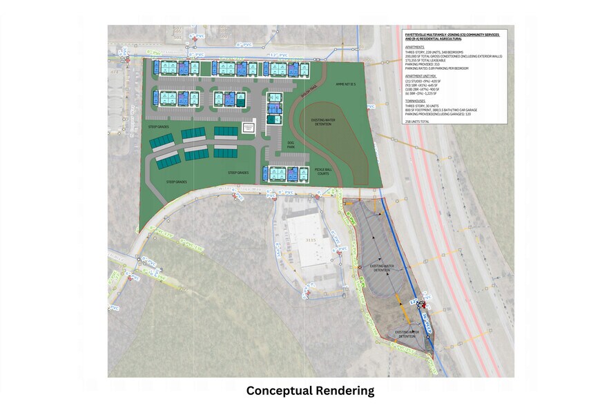 More Photos Of 3001 Technology Way, Fayetteville Land For Sale