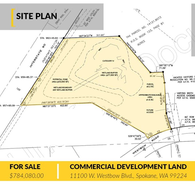 Primary Photo Of 11100 W Westbow Rd, Spokane Land For Sale