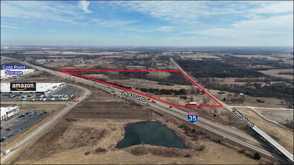 More Photos Of Interstate 35 & 199th St @ Waverly Rd, Gardner Land For Sale