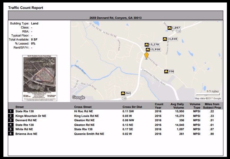 More Photos Of Highway 138 Centennial Olympic Parkway, Conyers Land For Sale