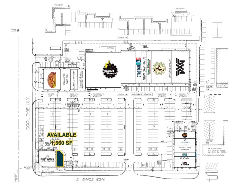 More Photos Of 2830-2880 W Maple Rd, Troy Unknown For Sale