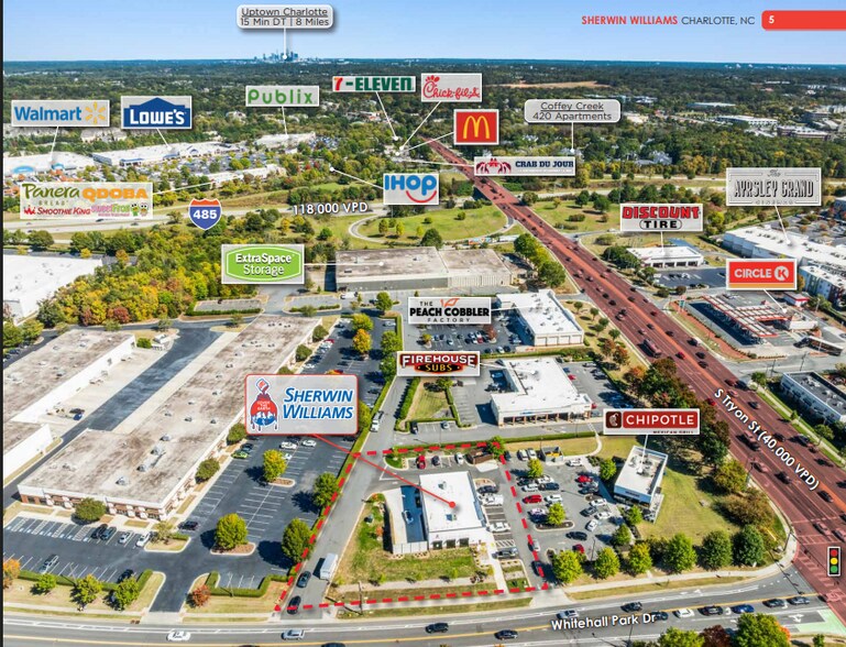 More Photos Of 2324 Whitehall Park Dr, Charlotte General Retail For Sale