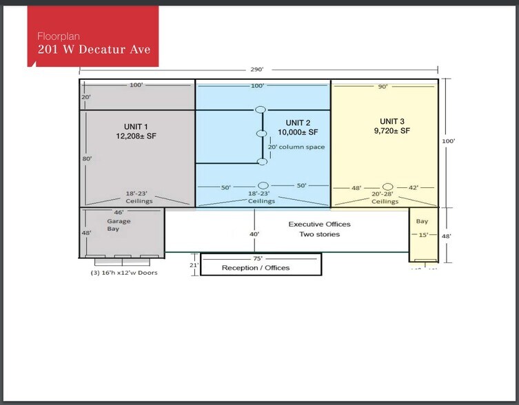 More Photos Of 201 W Decatur Ave, Pleasantville Flex For Lease