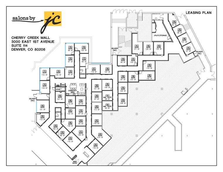 More Photos Of 3000 E 1st Ave, Denver Storefront Retail Office For Lease