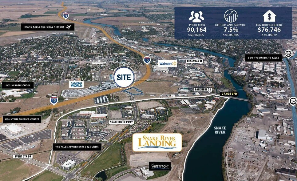 More Photos Of Snake River Pky, Idaho Falls Land For Sale