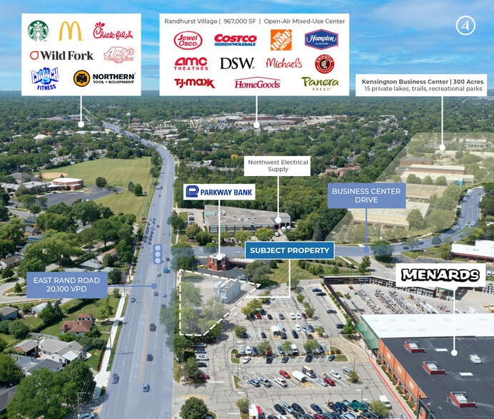 More Photos Of 720 E Rand Rd, Mount Prospect Fast Food For Sale