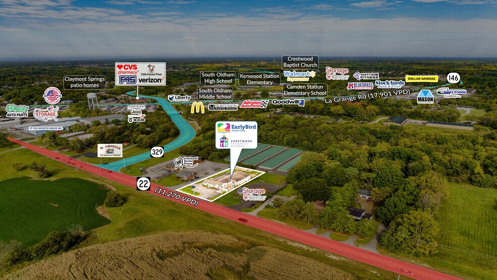 More Photos Of 5719 W Highway 22, Crestwood Schools For Sale