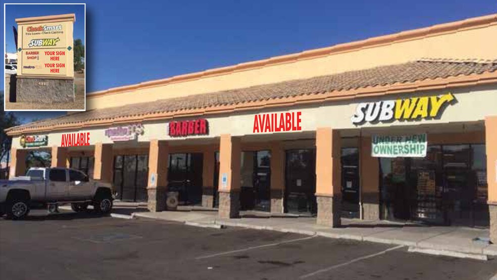 More Photos Of 4840 N 83rd Ave, Phoenix Storefront For Lease