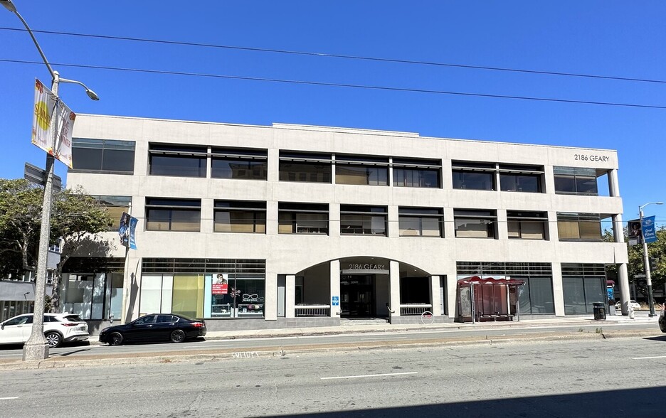 Primary Photo Of 2186 Geary Blvd, San Francisco Medical For Lease