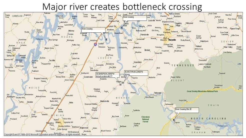 More Photos Of 1330 Hwy 411, Vonore General Retail For Lease