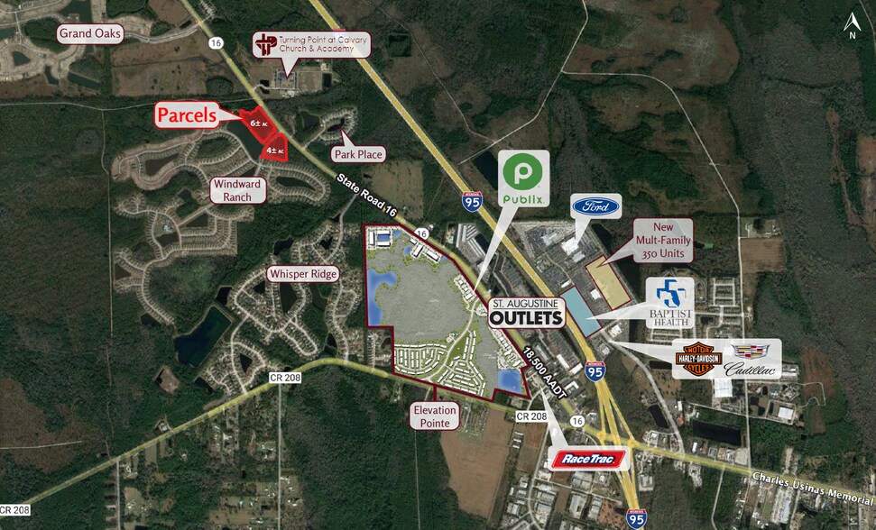 More Photos Of State Road 16 @ Windward Ranch Blvd, Saint Augustine Land For Sale