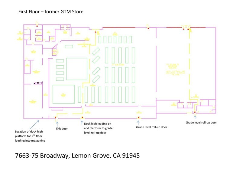 More Photos Of 7663-7667 Broadway, Lemon Grove Supermarket For Sale