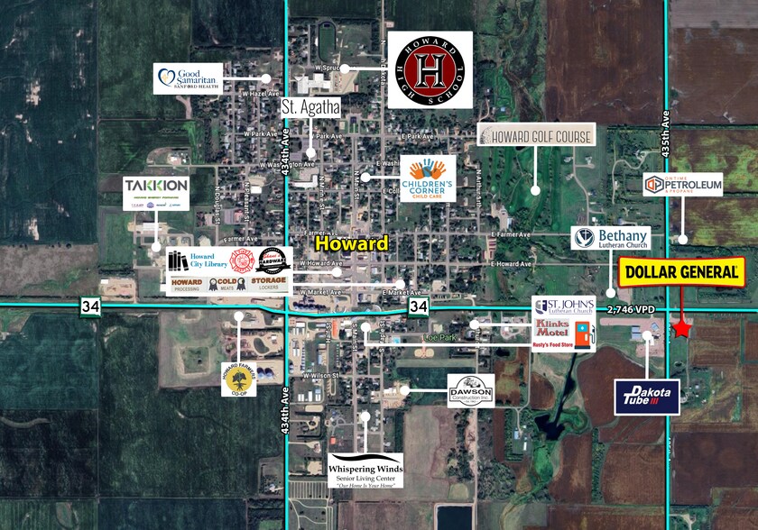 More Photos Of 23300 435th Ave, Howard General Retail For Sale