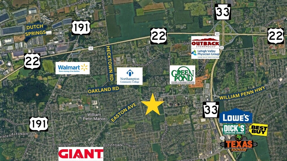 More Photos Of 4186 Easton Ave, Bethlehem Freestanding For Sale