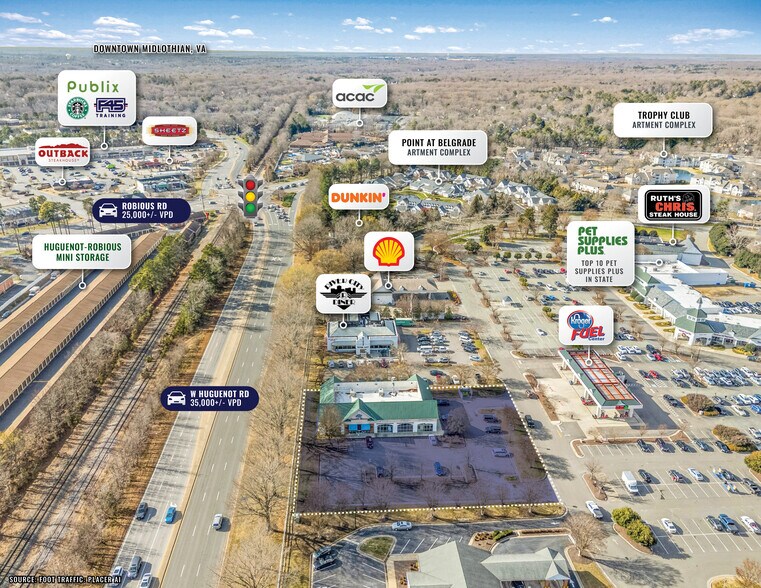 More Photos Of 11420-11422 W Huguenot Rd, Midlothian Freestanding For Sale