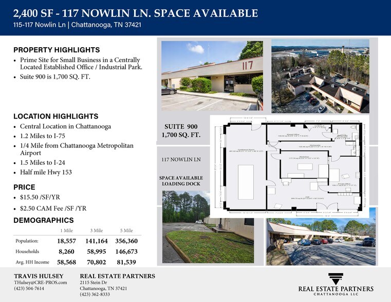 More Photos Of 117 Nowlin Ln, Chattanooga Medical For Lease