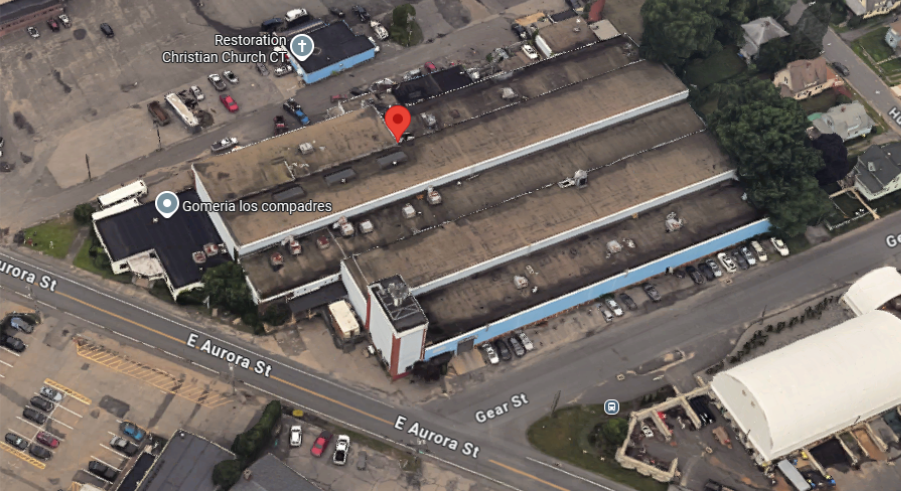 Primary Photo Of 150 E Aurora St, Waterbury Manufacturing For Lease