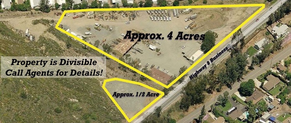 More Photos Of 13080 Highway 8 Business, El Cajon Contractor Storage Yard For Lease