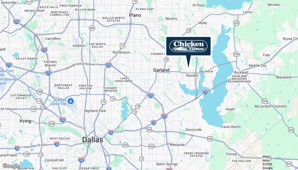 More Photos Of 5501 Rowlett Rd, Rowlett Fast Food For Sale