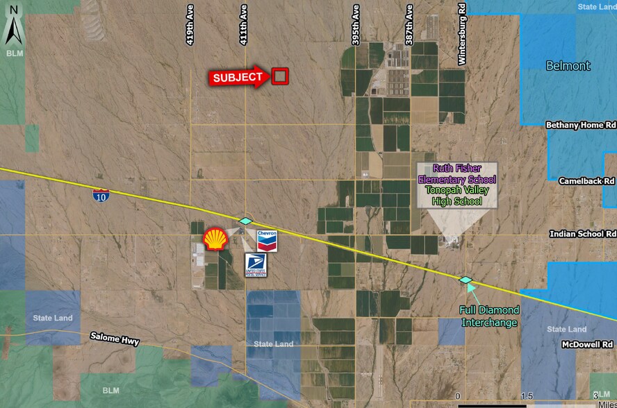 More Photos Of 411th Ave & Glendale ave, Tonopah Land For Sale