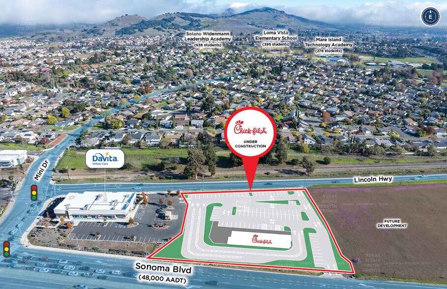 More Photos Of 29 Hwy, Vallejo Fast Food For Sale