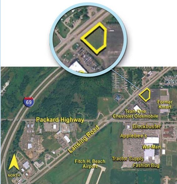 Primary Photo Of 1658 Lansing Rd, Charlotte Land For Sale