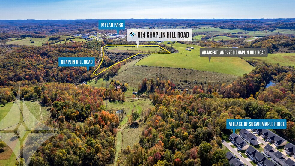 More Photos Of 814 Chaplin Rd, Morgantown Land For Sale