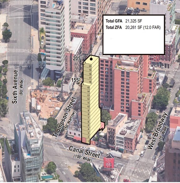 More Photos Of 391 Canal St, New York Land For Sale