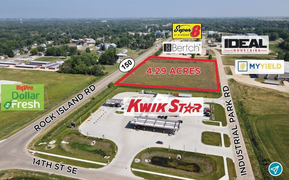 More Photos Of Rock Island Rd & Industrial Park Rd, Oelwein Land For Sale