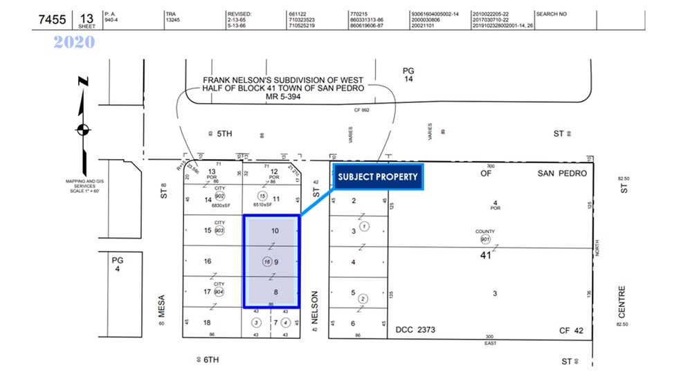 More Photos Of 533-537 Nelson St, San Pedro Land For Sale