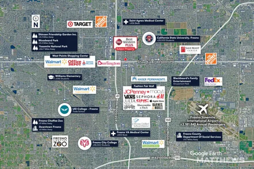 More Photos Of 480 E Shaw Ave, Fresno Hotel For Sale