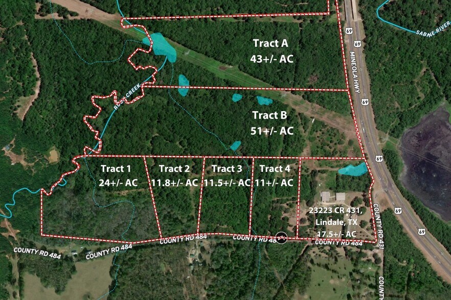 More Photos Of Tract 1 County Road 484, Mineola Land For Sale