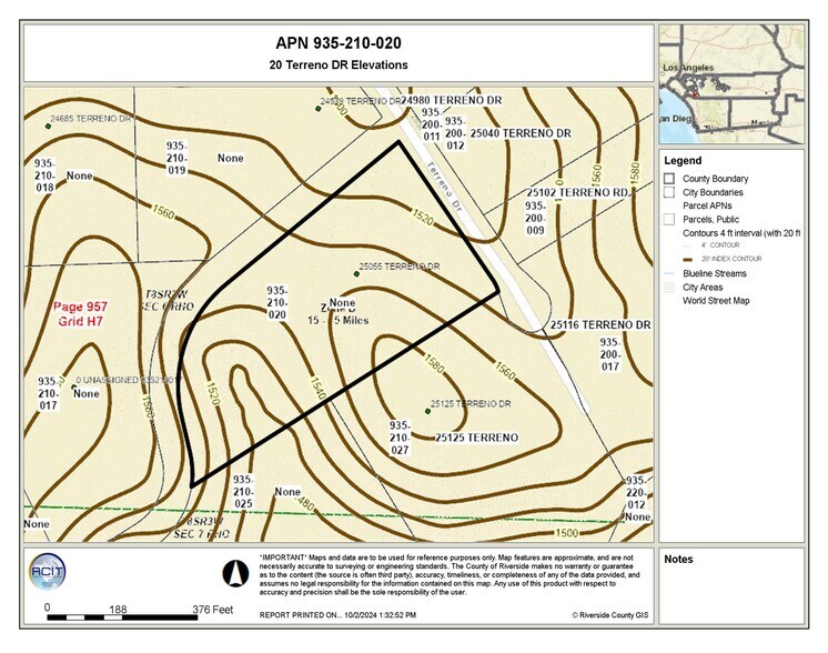 More Photos Of 20 Terreno Dr, Temecula Land For Sale