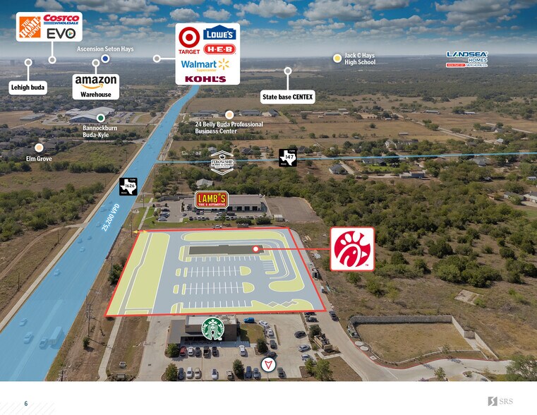 More Photos Of 230 N FM 1626, Buda Fast Food For Sale