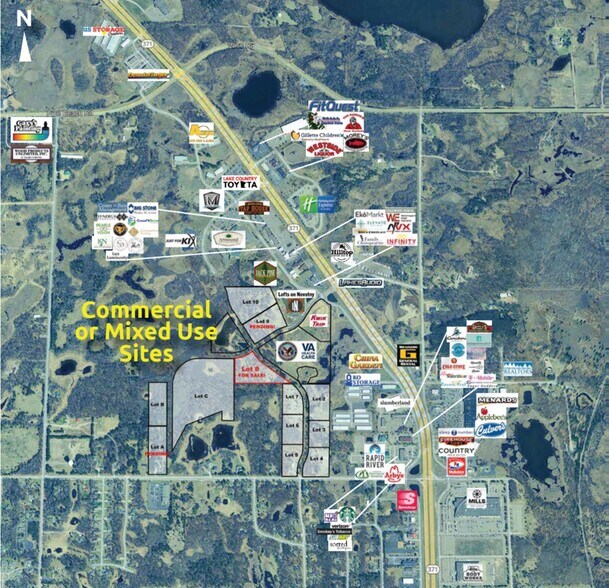 More Photos Of Novotny Rd & Lake Forest Rd rd, Baxter Land For Sale