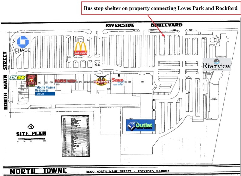 More Photos Of 3601-3699 N Main St, Rockford Unknown For Lease